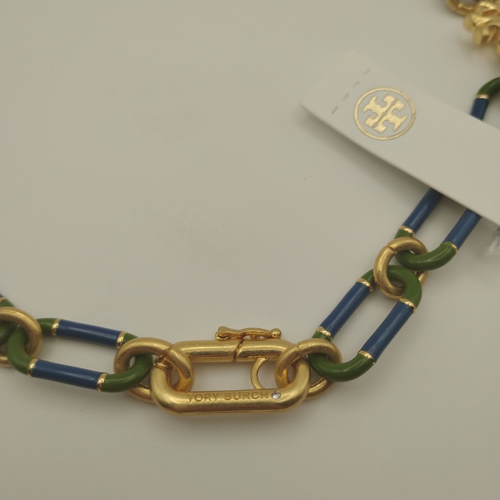 Tory Burch Roxanne Chain Short Necklace - Picture 3 of 7